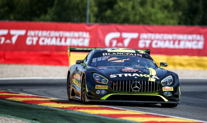 Fumanelli con Strakka a Suzuka