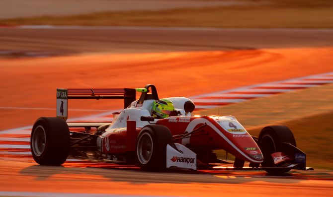 Schumacher secures third win