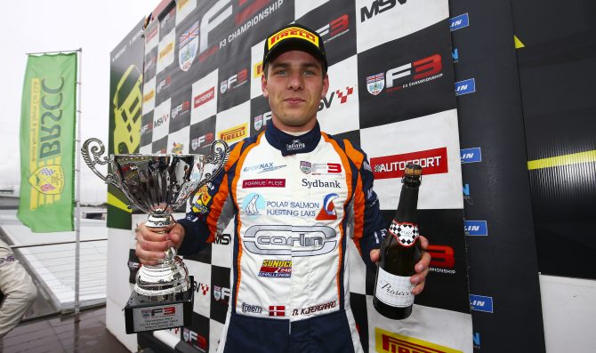 Kjaergaard wins race one at Donington
