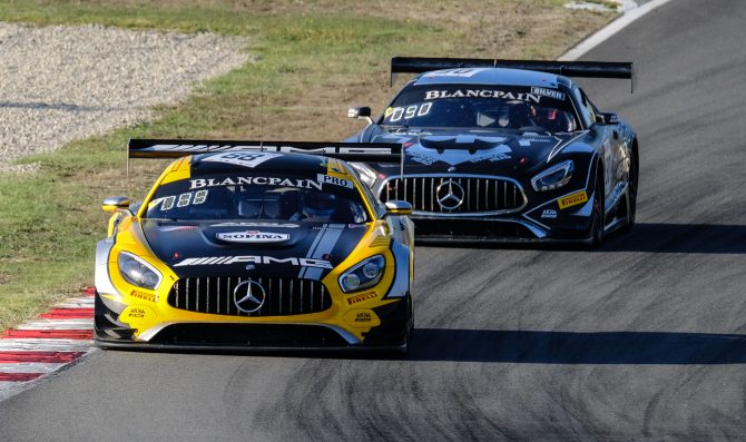 Mercedes dominates the Barcelona finale