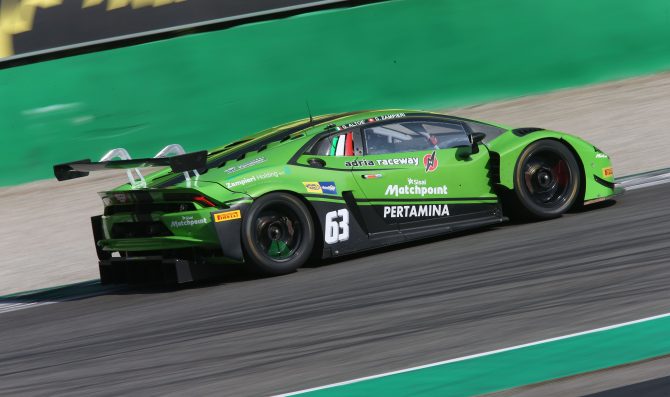 Tripletta Lamborghini a Monza