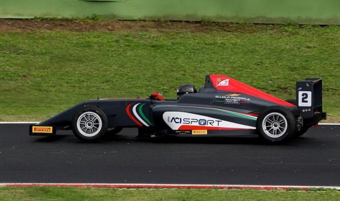 Andrea Rosso, dal kart alle monoposto