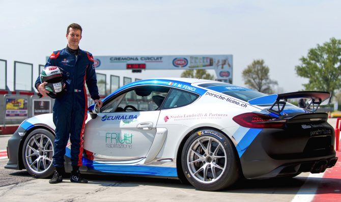 Fenici debutta nella Porsche Suisse