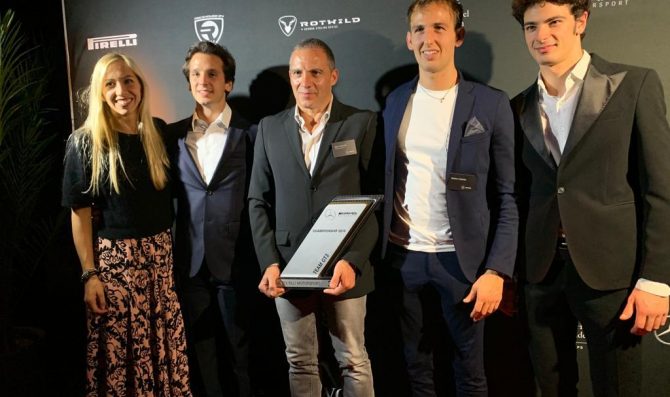 Antonelli terzo team GT al mondo