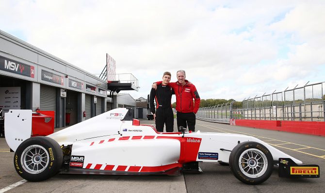 Horsten graduates to British F3