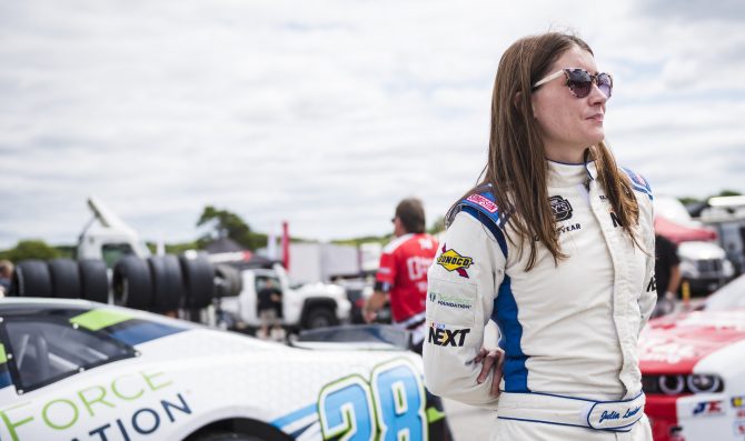 Julia Landauer con PK Carsport