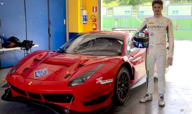 Primo test con la Ferrari per Rovera