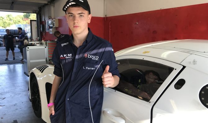 Ferrari debutta e vola a Misano