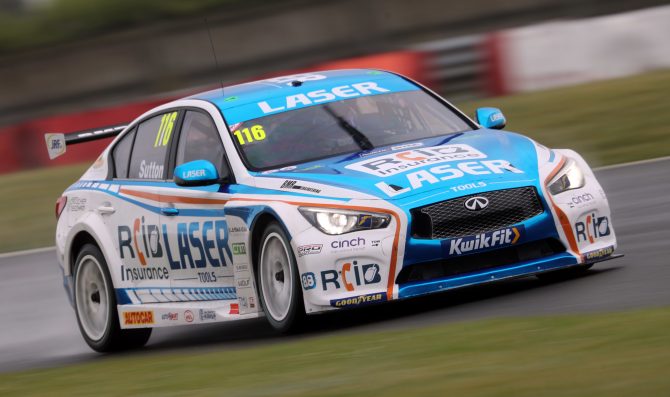 BTCC blasts back on track