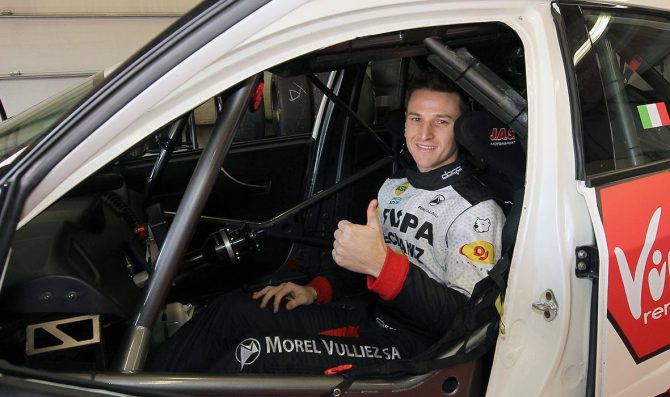 Franco Girolami al via del TCR Italy con la Honda di MM Motorsport