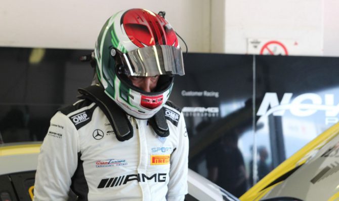 Magnoni con De Luca a Vallelunga