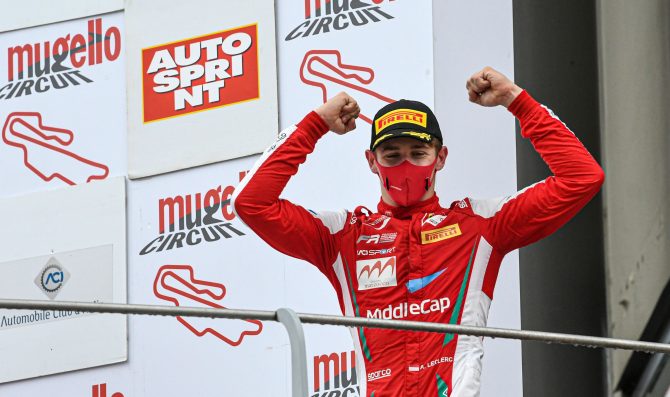 Leclerc fa poker di vittorie