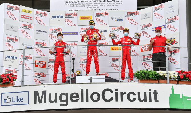 Il Mugello regala la prima vittoria in F4 a Bortoleto