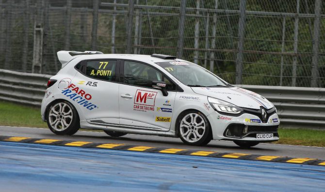 Clio: a Monza super Ponti, Ricciarini OK