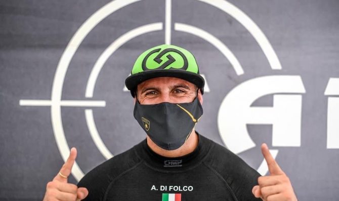 Di Folco davanti nelle libere a Spa