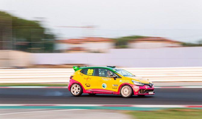 Tarabini: dalla Clio con furore