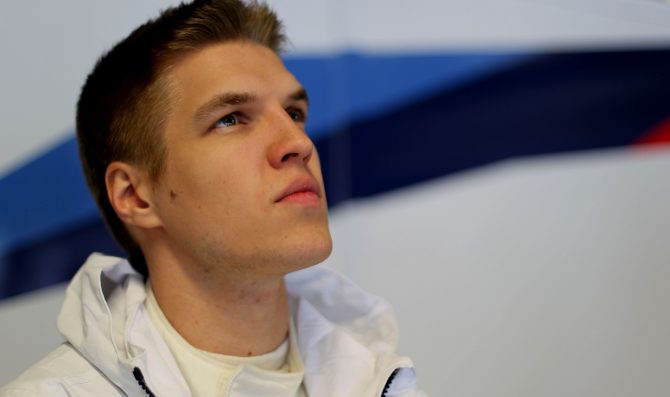 Krohn a Monza sulla BMW