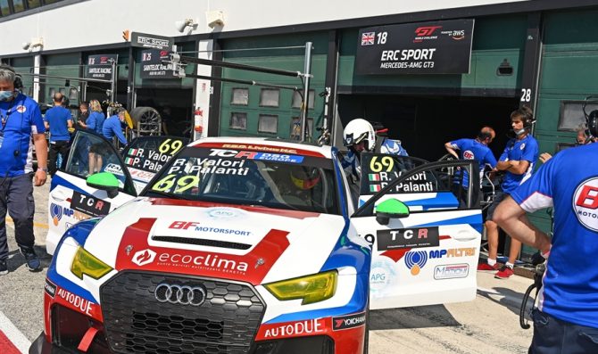 Valori sulla Audi di BF Motorsport