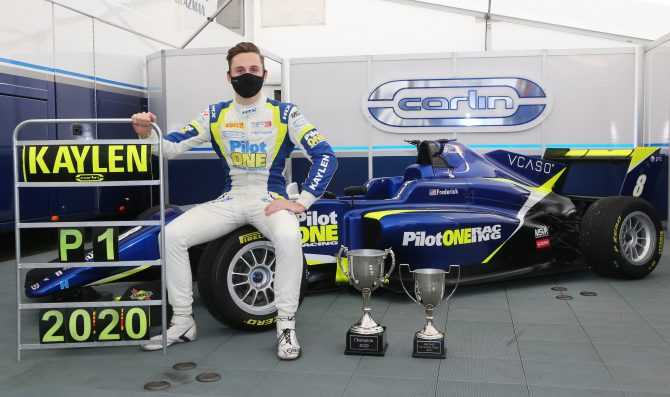 Frederick is the 2020 British F3 Champion