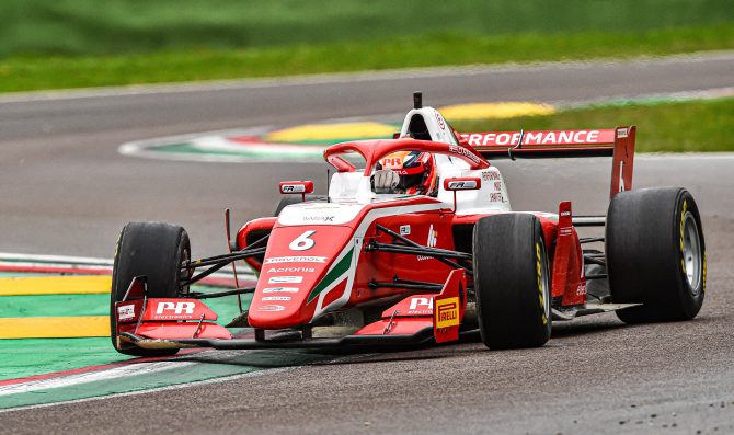 Rasmussen e Leclerc in pole a Imola