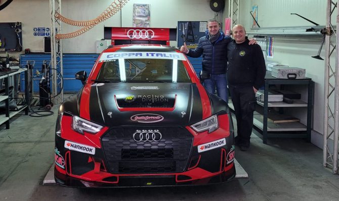 Bruccoleri torna e debutta sulla Audi
