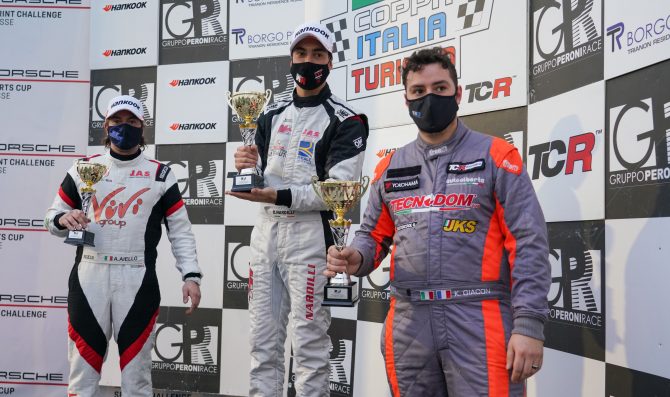 Giacon in testa alla Coppa Italia Turismo