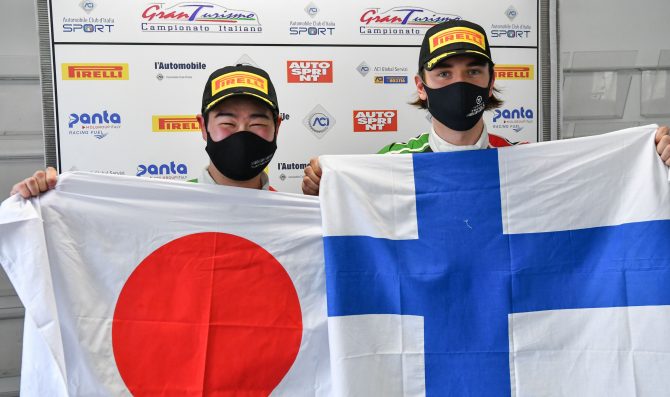 Nemoto-Tujula campioni italiani GT 2020