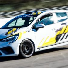 La nuova Clio in pista a Magione