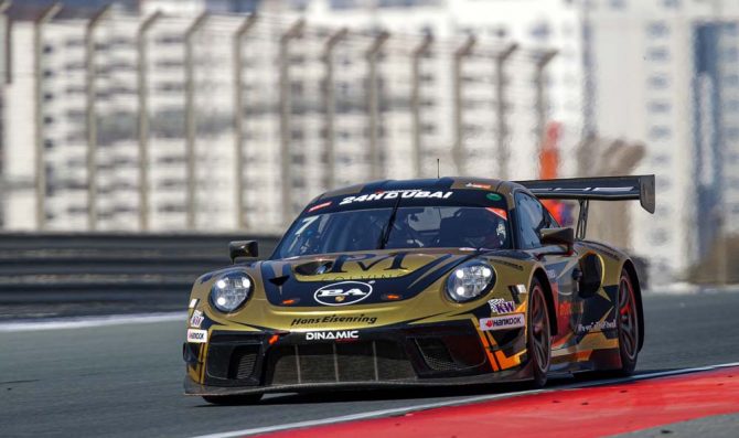 24H Dubai, qualifiche: Porsche davanti