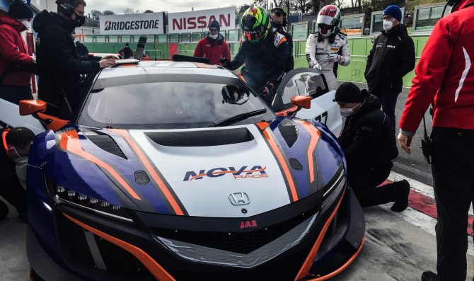 A Vallelunga c’è la Honda NSX