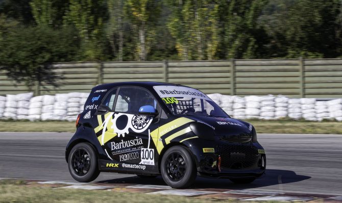 Liuzzi con Barbuscia nella e-Cup