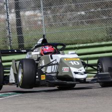 Imola, day 1. David dominates