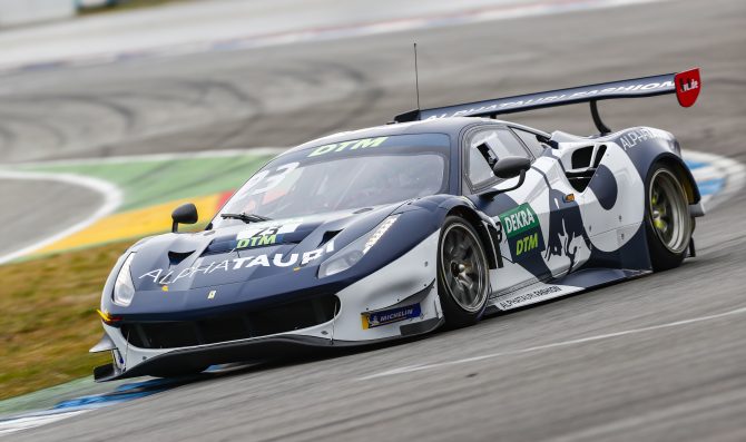 DTM test day 1, Gotz davanti