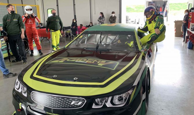 Villeneuve in pista con Alex Caffi Motorsport
