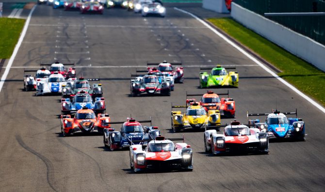 Toyota makes history at Spa