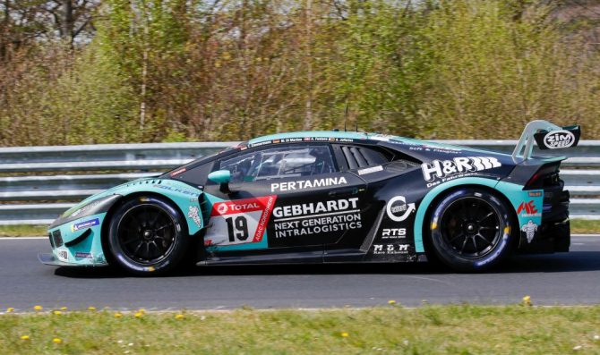 Fontana con Konrad al Nurburgring