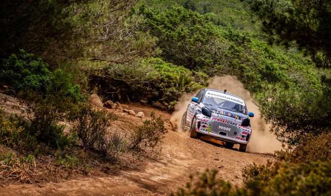 Le smart e-cup al WRC Sardegna