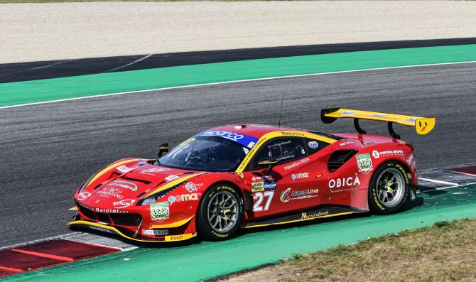 Mugello, Libere 3: poker Ferrari