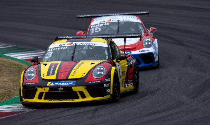 Al Mugello prima vittoria per Moretti