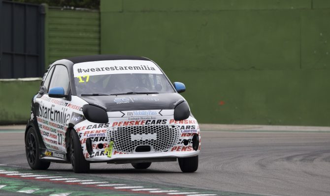 Bencivenni sfiora il podio smart e-cup a Imola