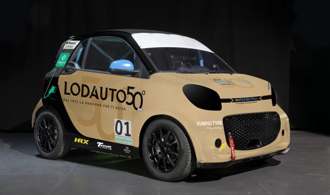 Lodauto e Vittorio Milani debuttano nella smart e-cup 2022